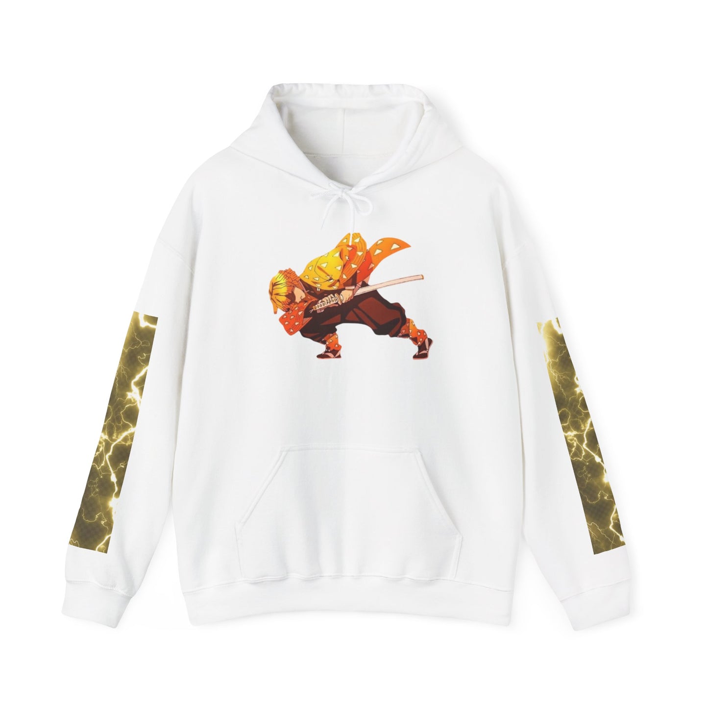 Copy of zenitsu Heavy Blend Hooded Sweatshirt - Vibrant Design for Fans